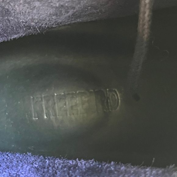 FreeBird Wheeler Navy Suede Ankle Boots Mens Size 10 US - Picture 8 of 9